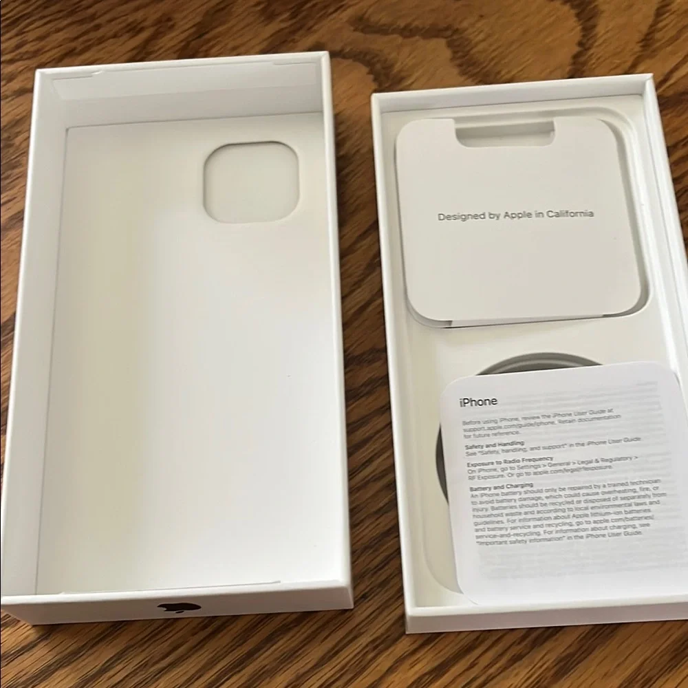 Empty Box Apple iPhone Black iPhone 13 📱